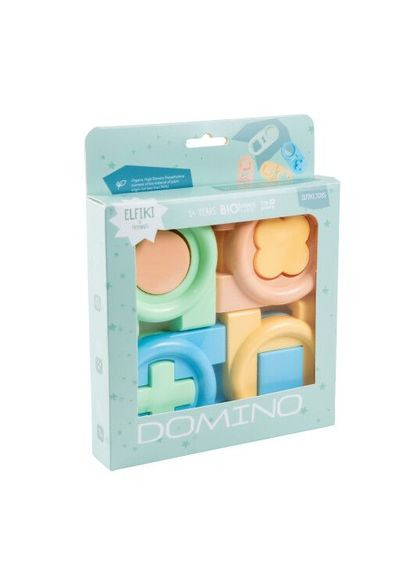 Игрушка Tigres ELFIKI Домино 4 эл (39733) Тигрес (365545716)