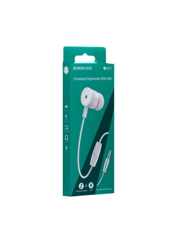 Наушники BM-31 White Borofone (317192267)