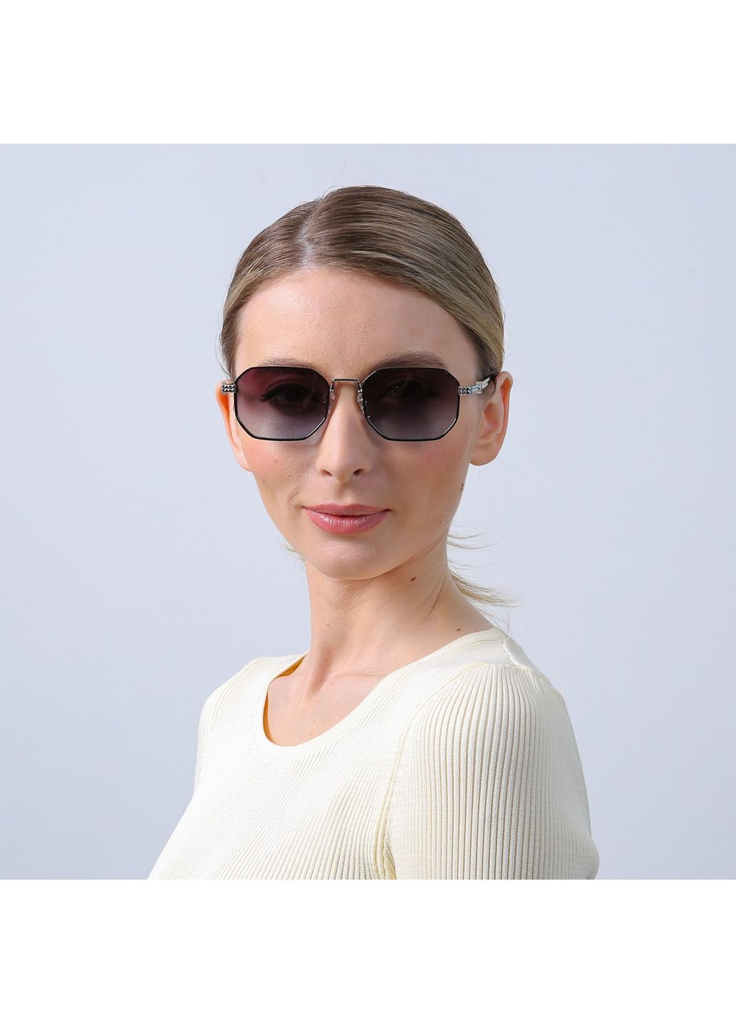 Солнцезащитные очки с поляризацией Фэшн-классика женские LuckyLOOK 382-824 (329996436)