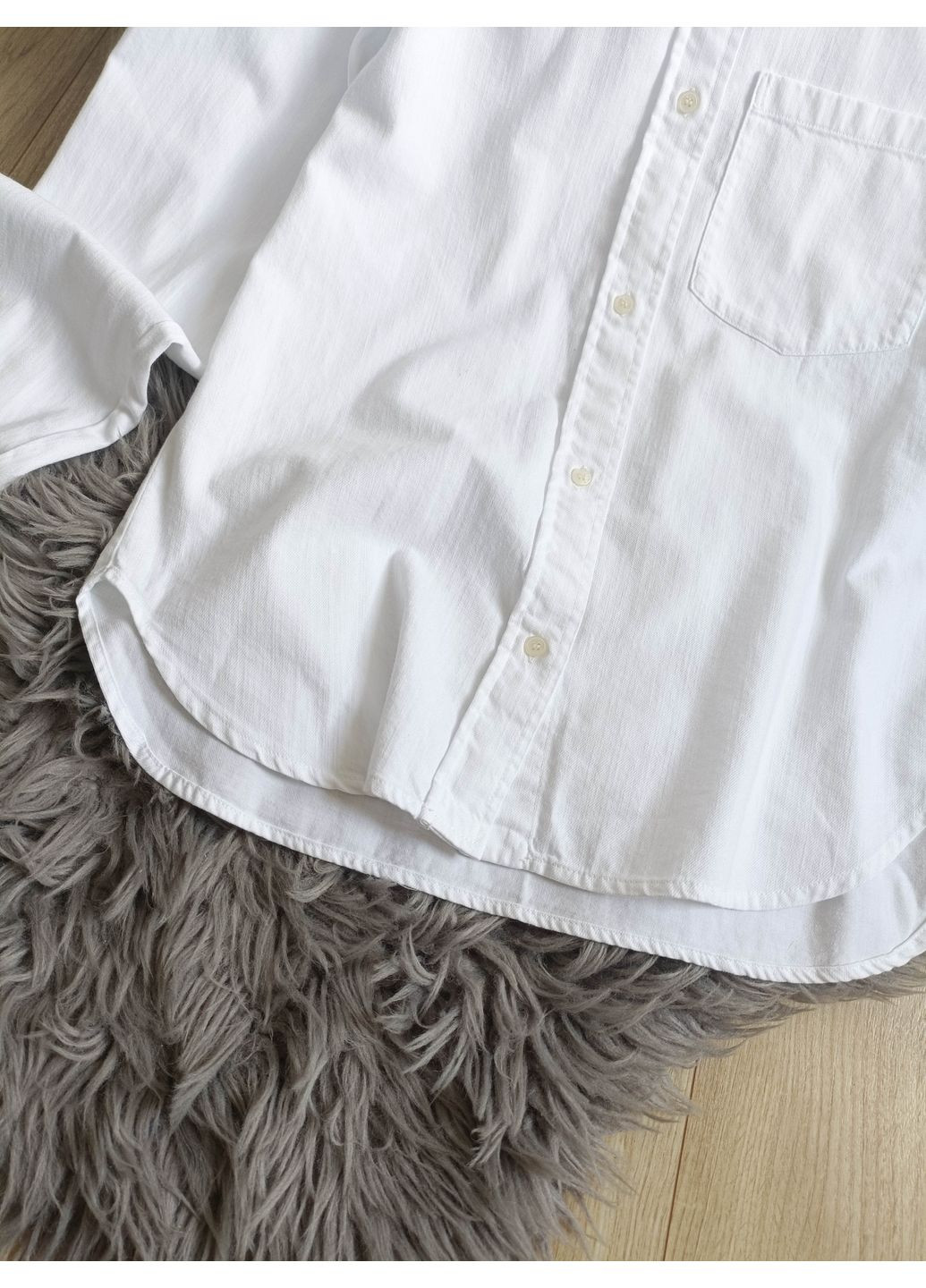 Джинсова сорочка з кишенею Zara (354816920)