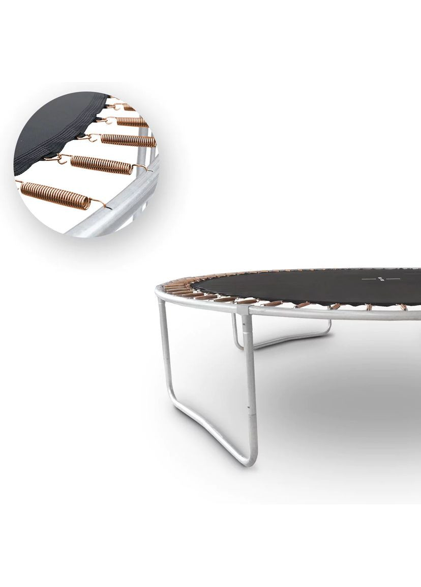 Батут Pumpkin с внутренней сеткой 10 футов 305 см черный Outtec (332202267)