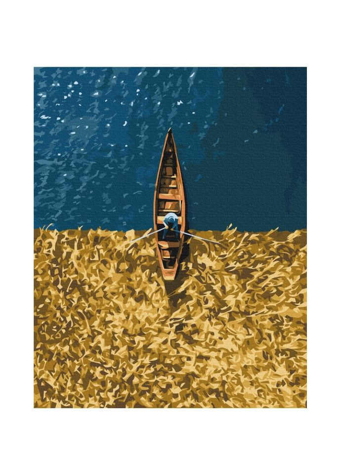 Картина по номерам "Озеро Свитязь" ©Roksolana Baran BS53752, Brushme (304405719)