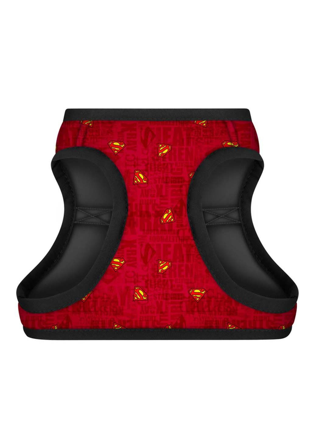 Шлея для собак мягкая Clothes Супермен S2 В 46-50 см С 43-45 см WAUDOG (292175098)