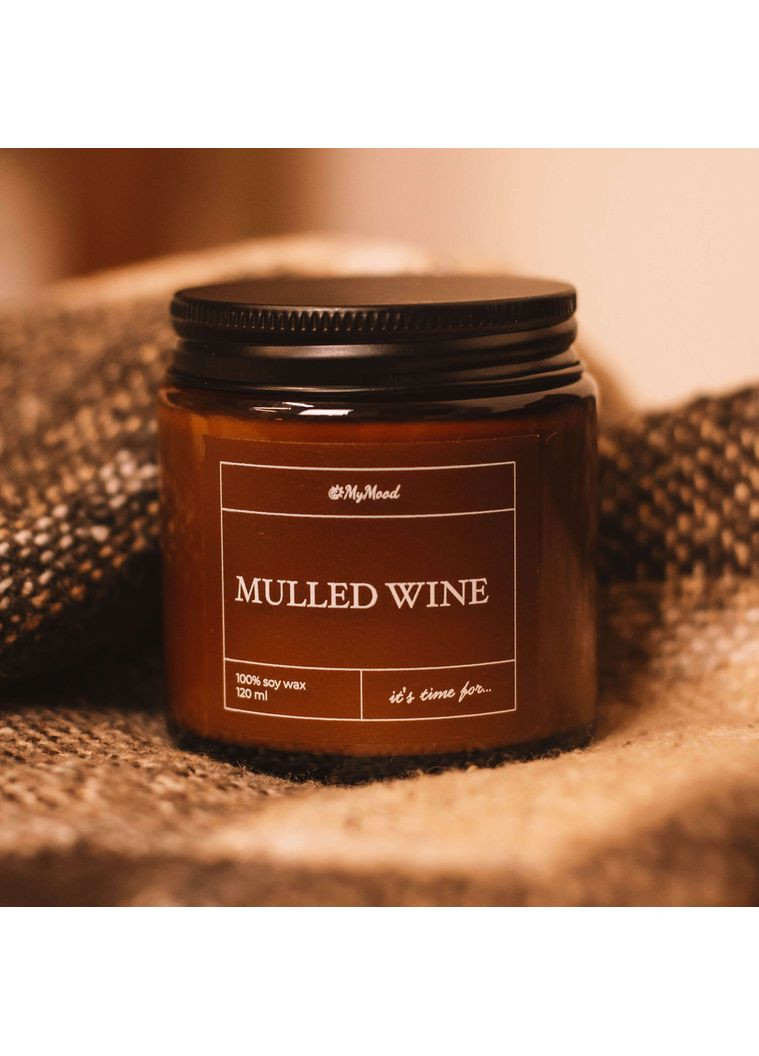 Соевая свеча "Mulled wine" (глинтвейн со специями) MyMood (366577940)