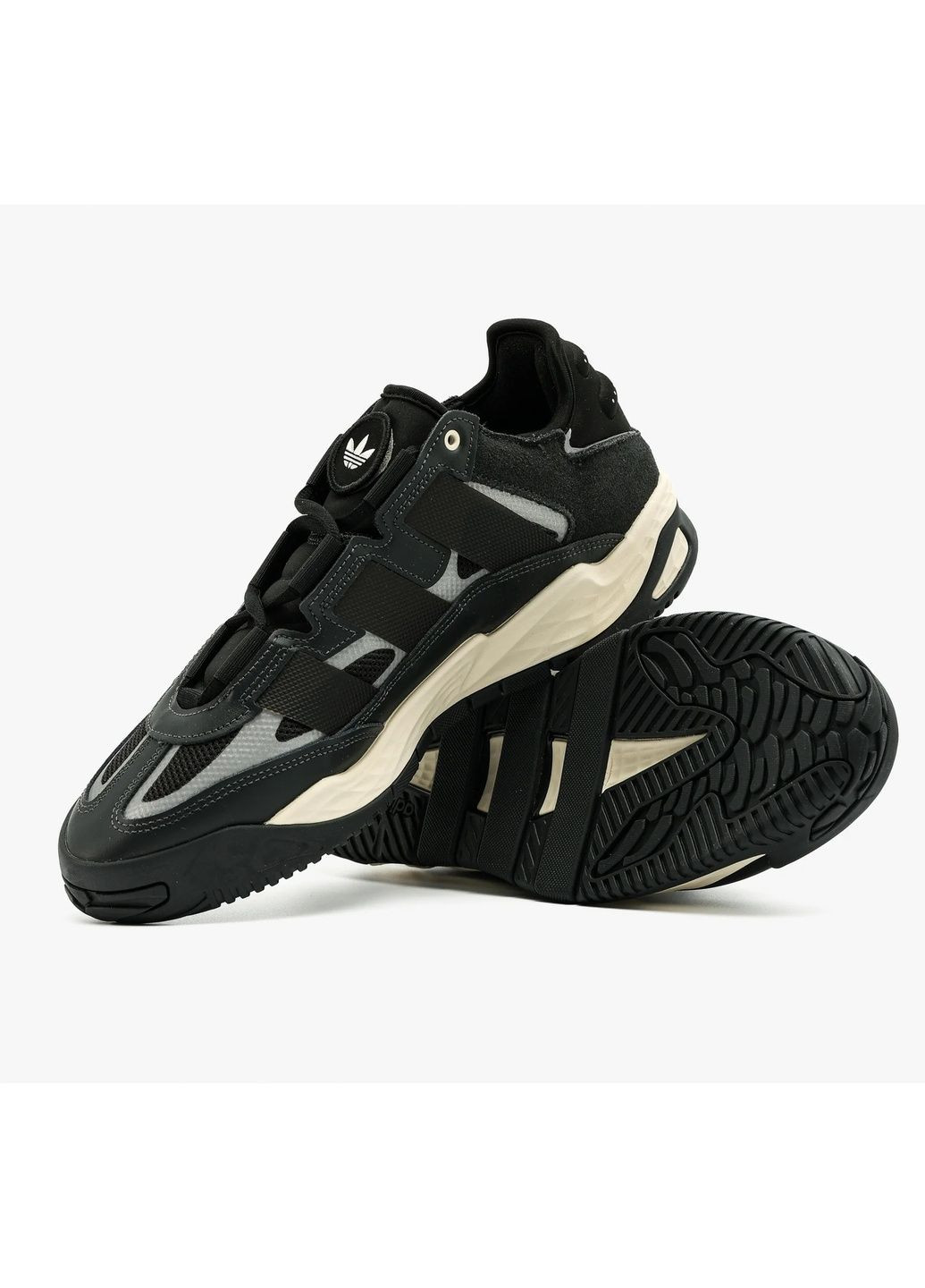 Черные кроссовки мужские niteball m black gy8566 adidas