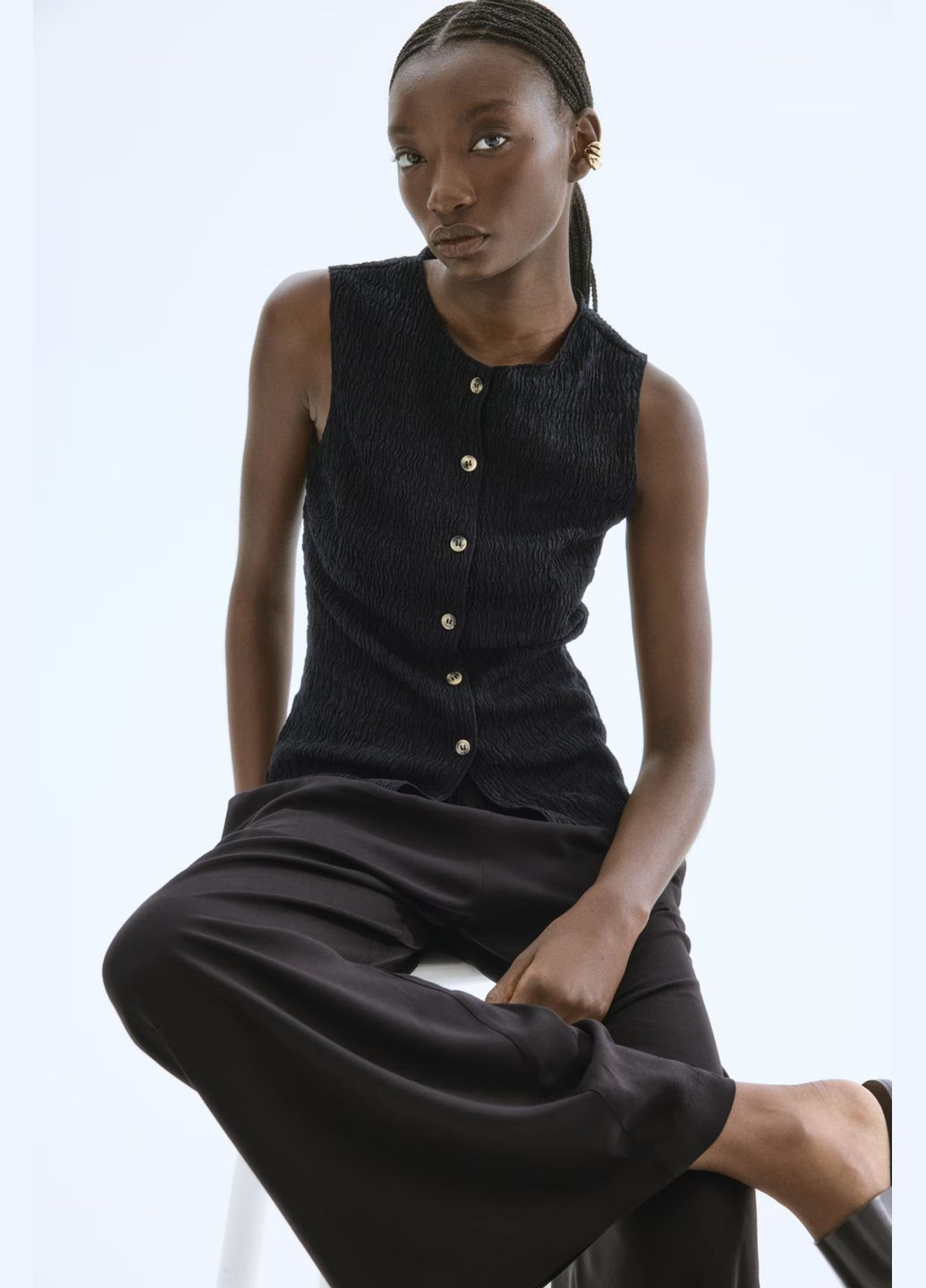 Брюки из вискозы H&M (346390740)