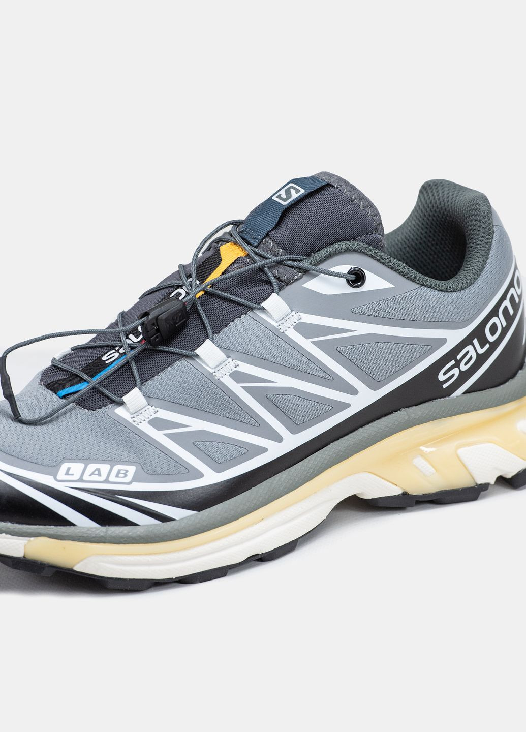 Сірі всесезон кросівки чоловічі salomon xt-6 soft ground grey | саломон хт-6 софт граунд сірі No Brand