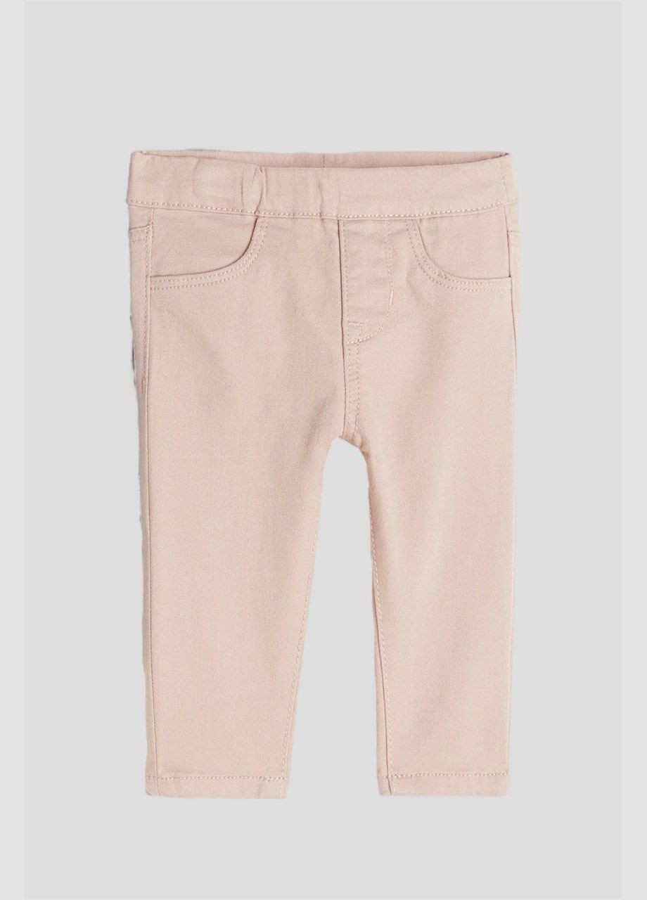 Светло-розовые летние брюки H&M