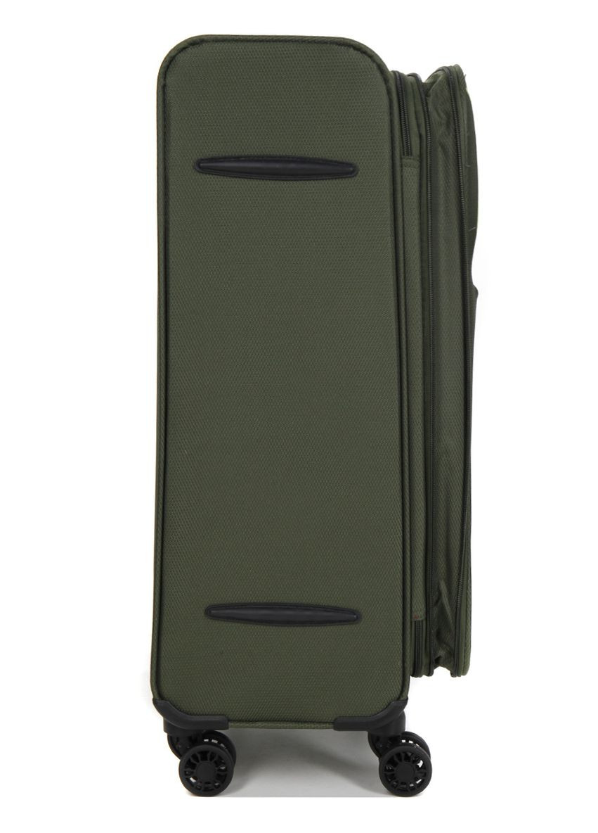 Чемодан средний M тканевый 22204 69×41×24см 65+13см Хаки Snowball (297643018)