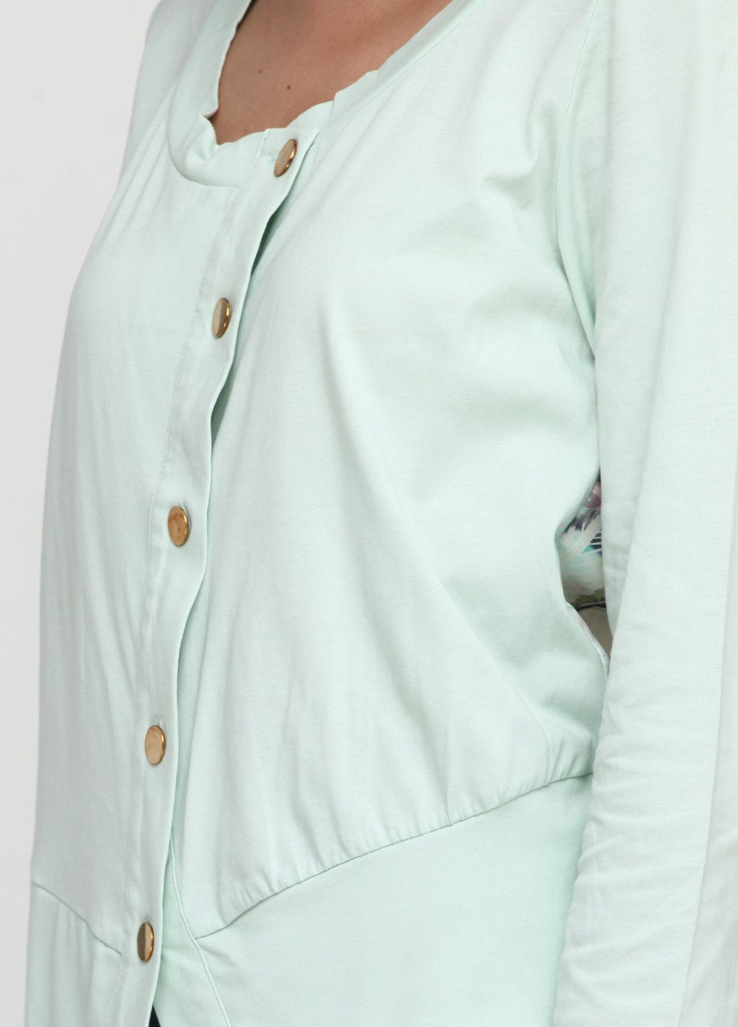 Мятный демисезонный кардиган Axel