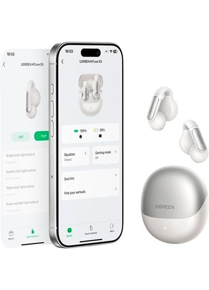 Гарнітура HiTune S5 Open Wearable WS210 White (45761) Ugreen (370848933)