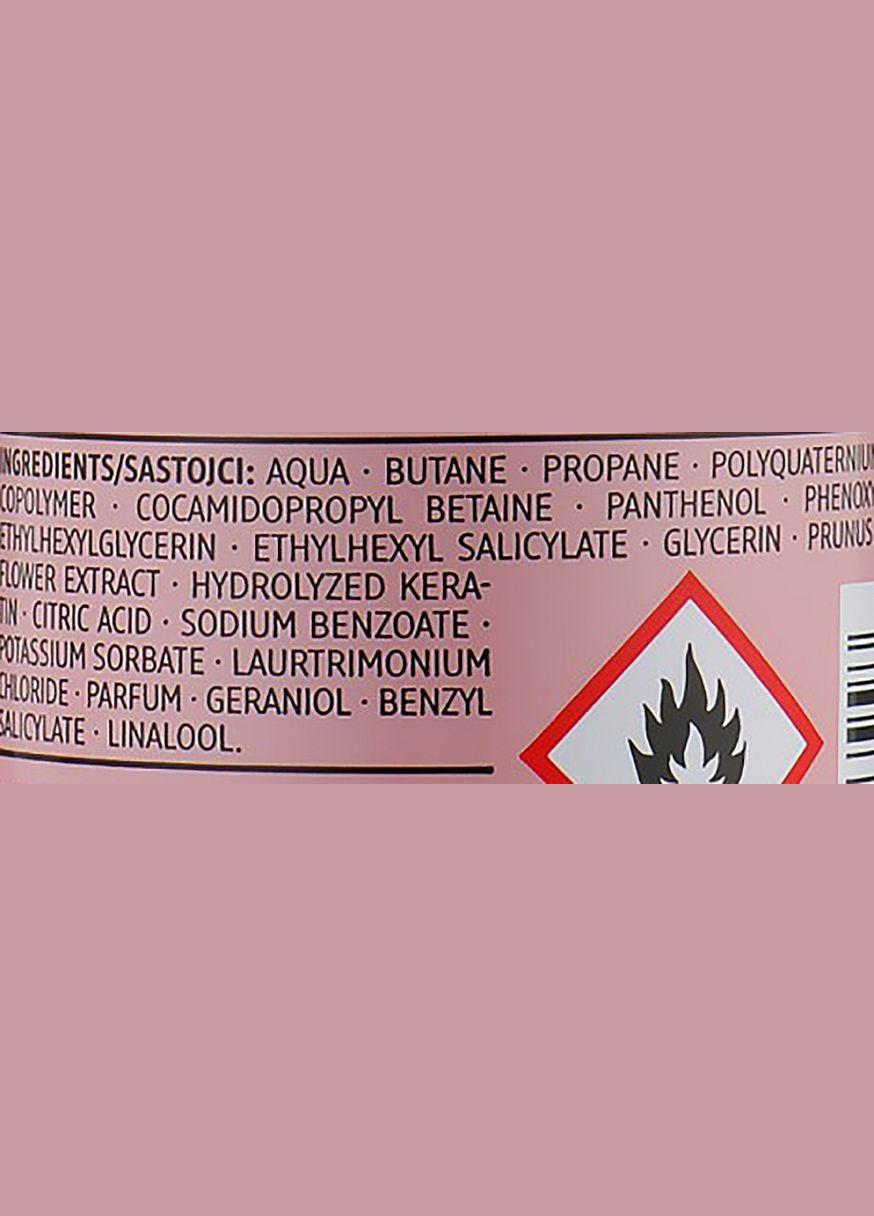 Професіональний мус з кератином для надання об'єму волоссю Professional Keratin & Volume Mousse 4 150ml (940655-174515) Balea (365799542)