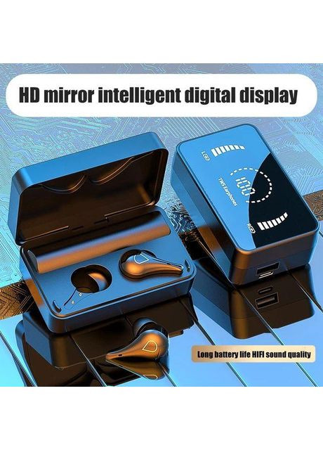 Беспроводные Bluetooth-наушники H3S, с индикатором зарядки, сенсорами и водонепроницаемым корпусом TWS (367401949)