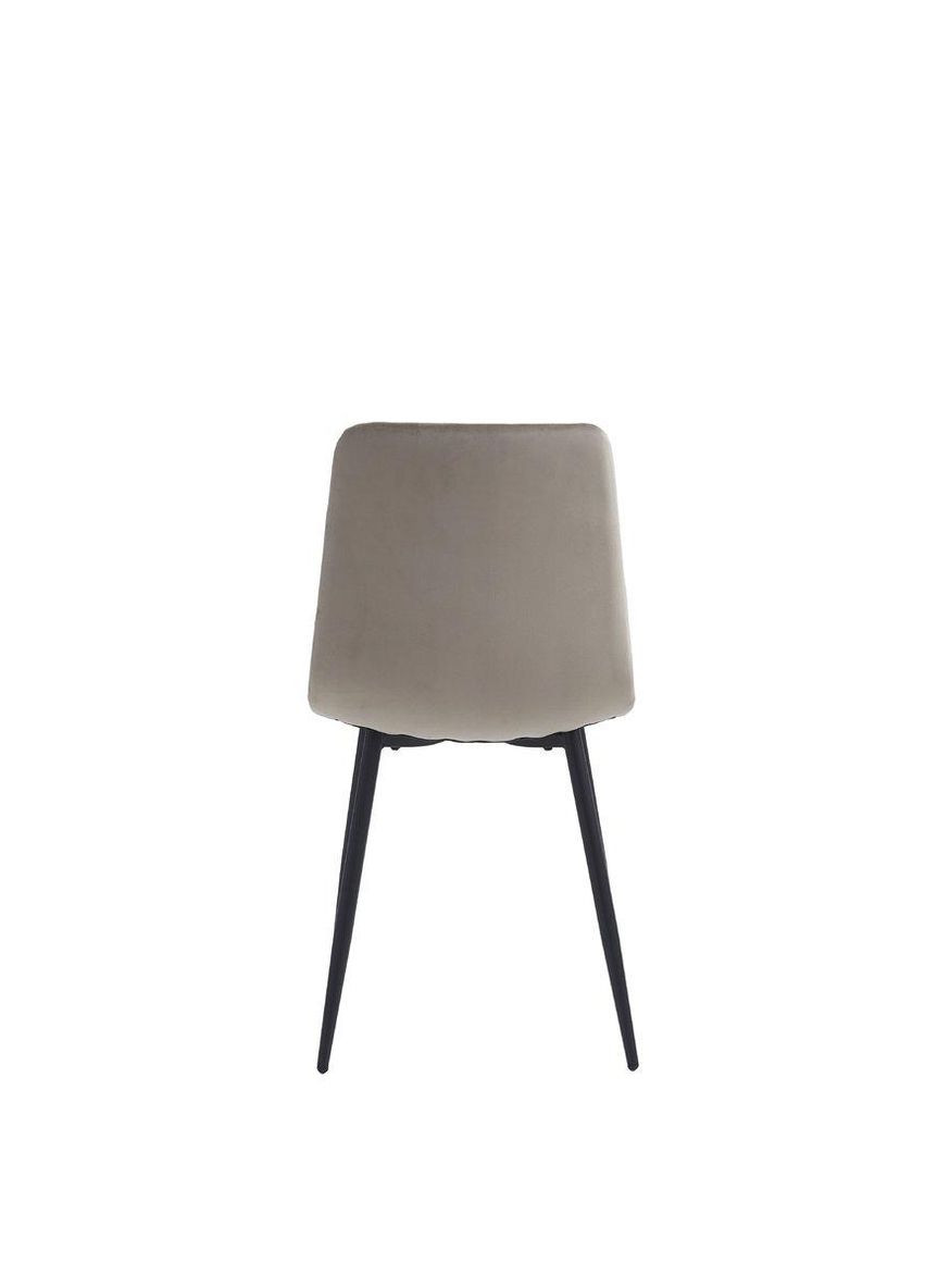 Стул RUBY черный каркас/темный беж Intarsio (365461522)