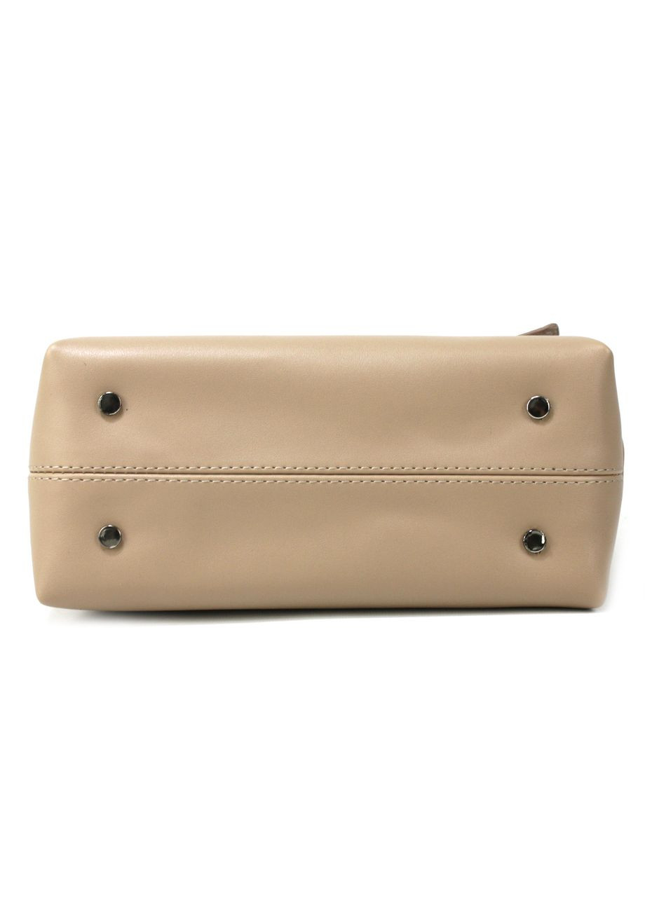 Небольшая каркасная женская сумка кросс-боди 548198 бежевая Voila (367580968)