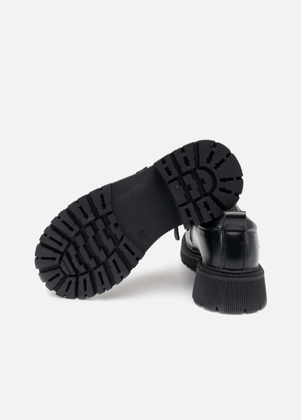 Черные туфли на плоской подошве для девочки цвет черный цб-00254852 Buddy Sheep