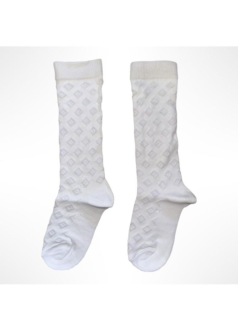 Детские гольфы хлопчатобумажные для девочек Белые (0768) Oztas (351506338)