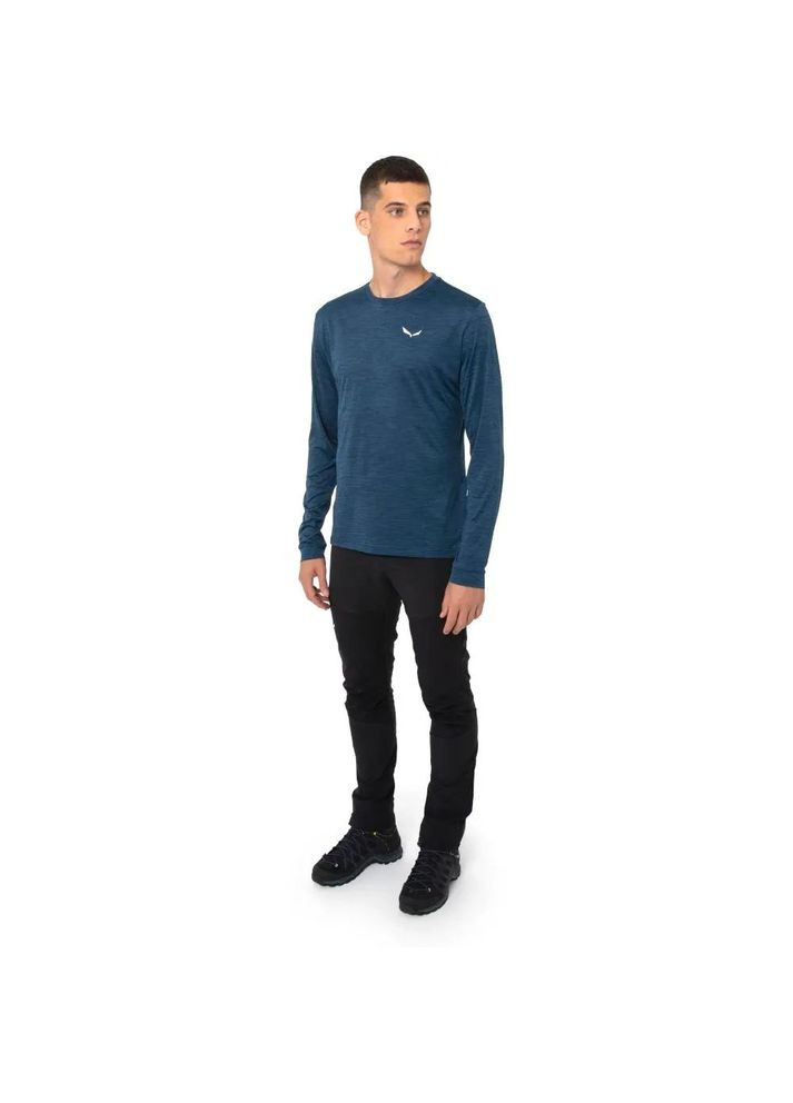 Футболка Puez elange Dry L/S Зеленый Salewa (369124064)
