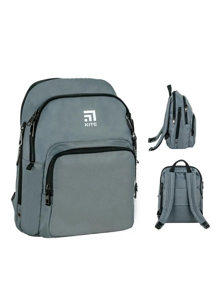Рюкзак школьный Education teens K24-2589S-2 9 л 31.5x24x12 см серый Kite (335716456)
