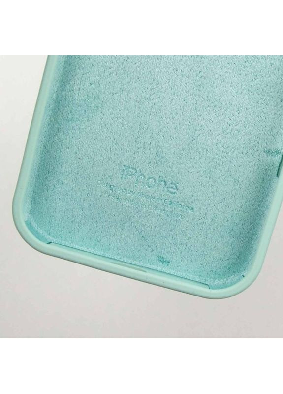Чехол Silicone Case Full Protective (AA) для Apple iPhone 16 Pro Max (6.9") Бирюзовый Epik (372972776)
