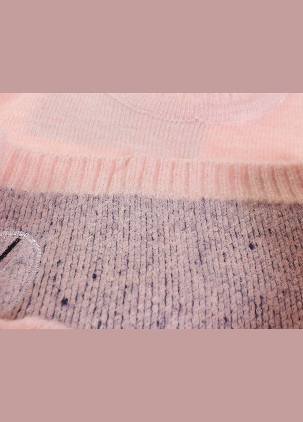 Персиковый зимний джемпер + брюки 3102 меланжевый Rain Life