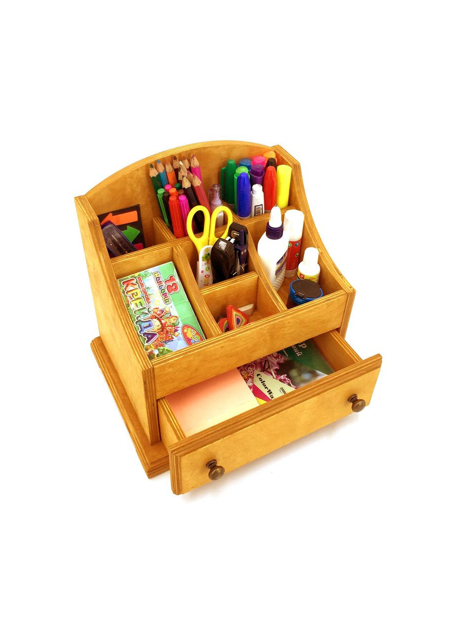 Настольный органайзер из дерева Брандон карри (КНЦ-006603) No Brand (328228394)