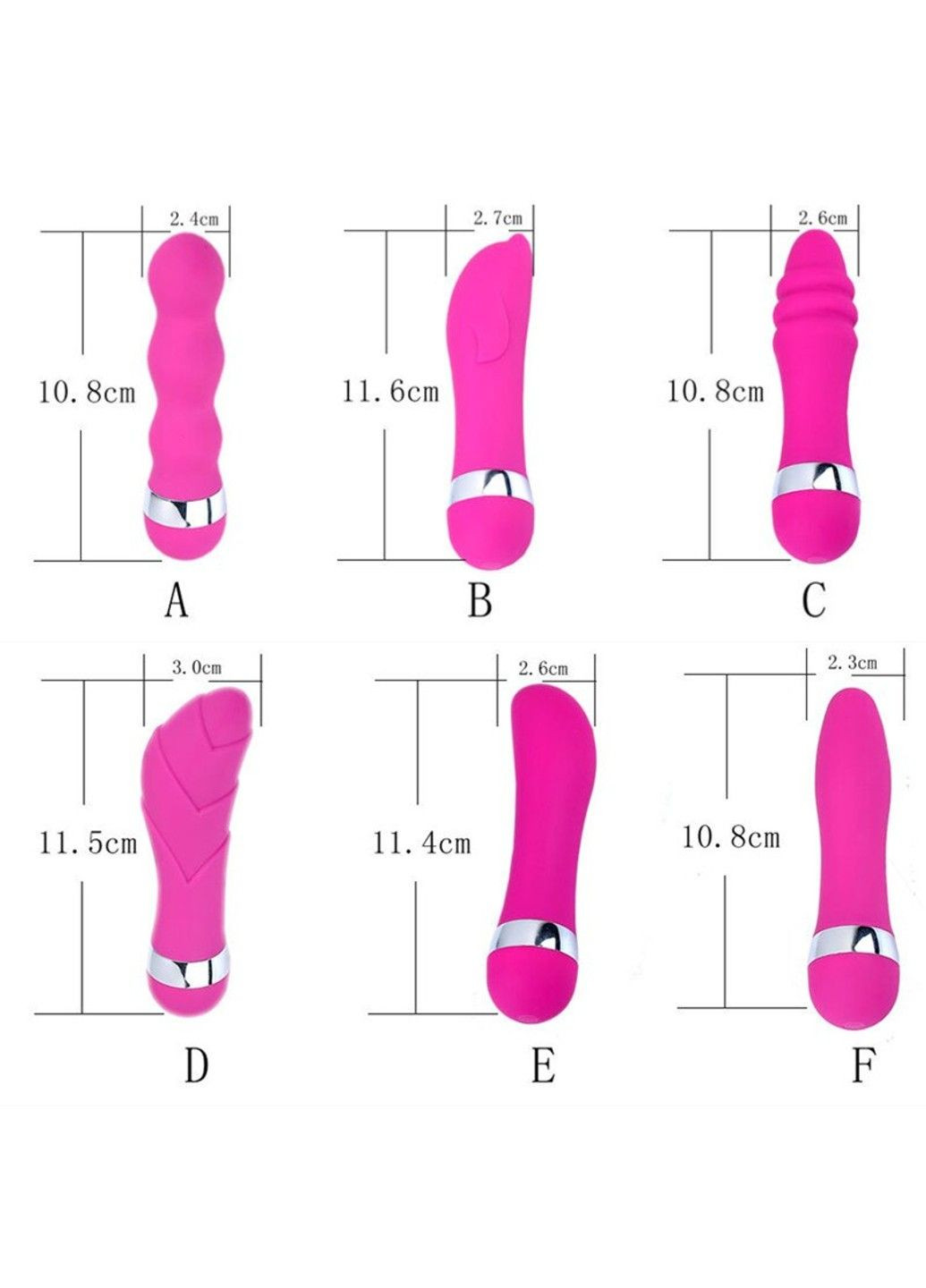 Силіконовий міні-вібратор для жінок тип C (живлення АА) We Love (284278606)