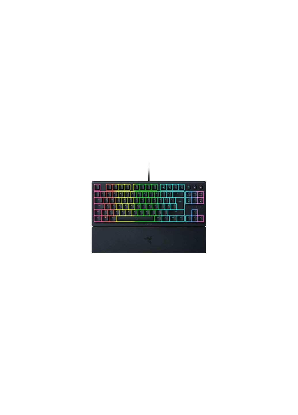 Клавиатура (RZ0304880100-R3M1) Razer Ornata V3 TKL USB UA Black (276708096)