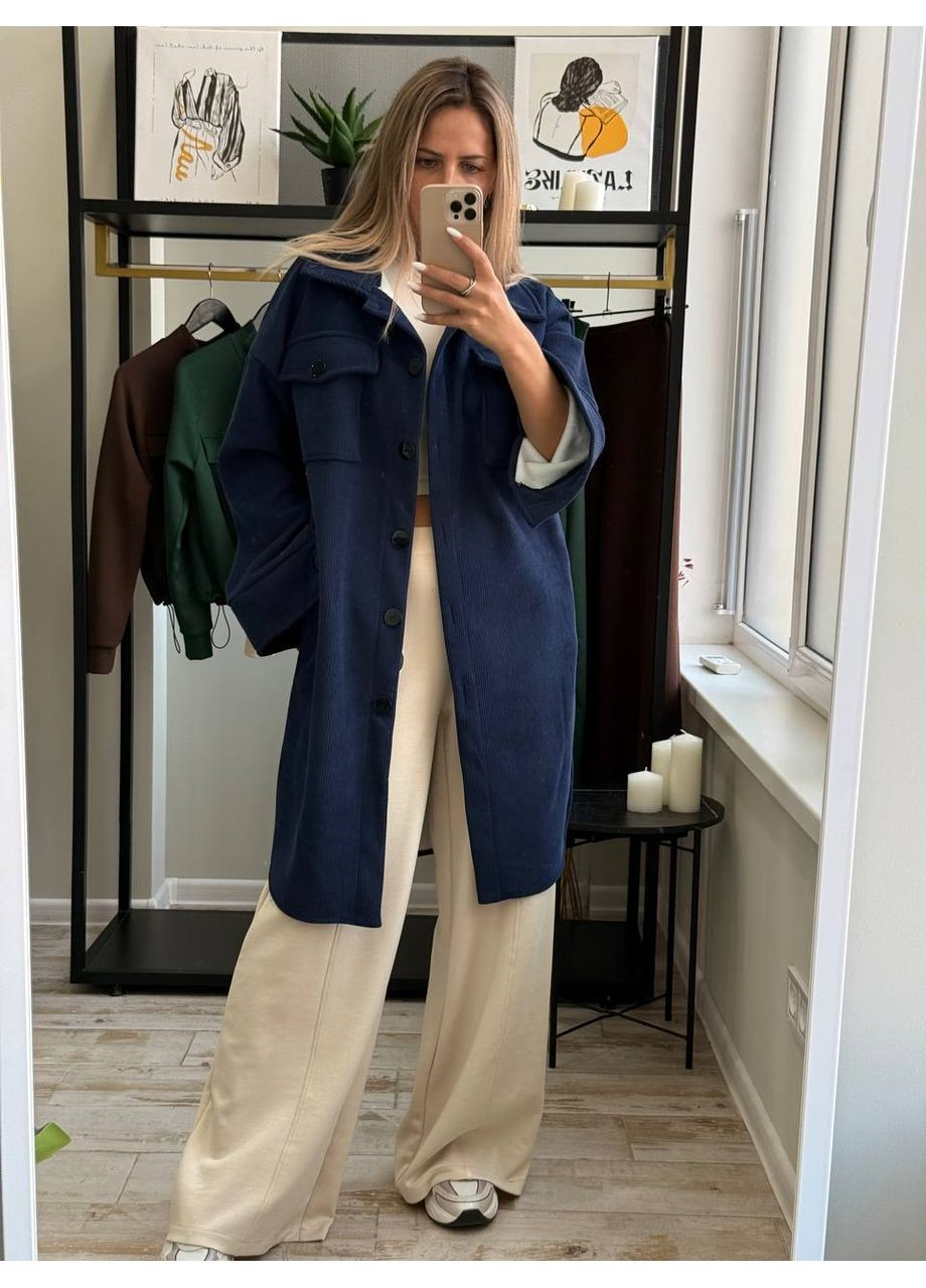 Жіночий кардиган з вельвету на хутрі MonCher (360953278)