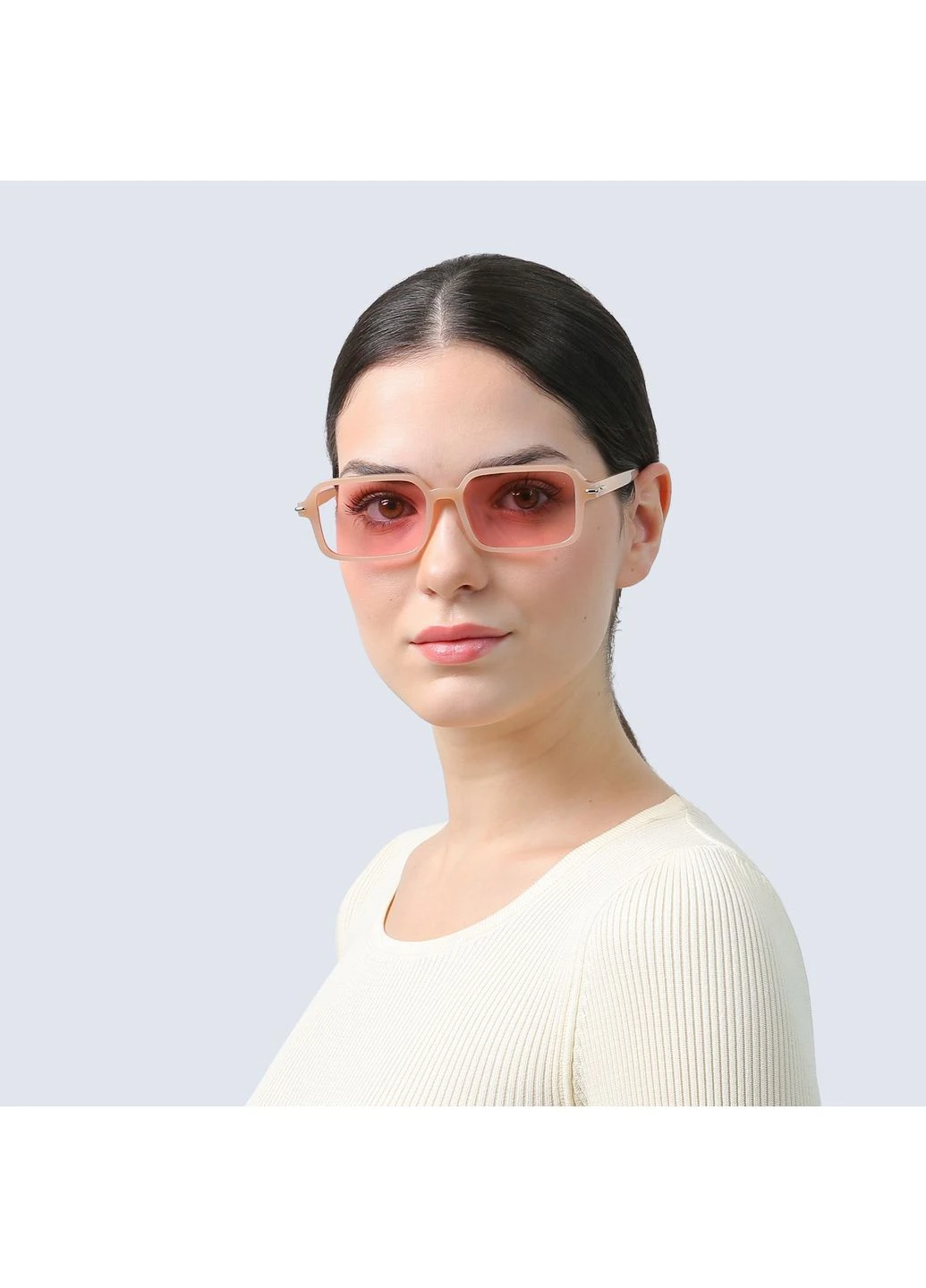 Солнцезащитные очки Прямоугольные женские LuckyLOOK 087-506 (384523254)