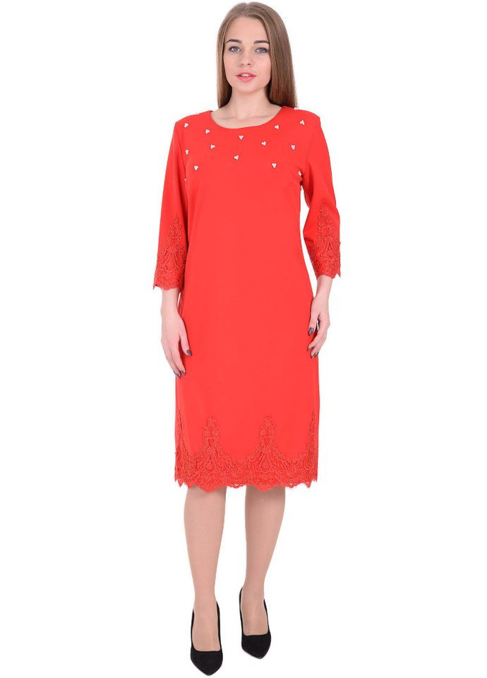 Червона плаття 14156-1 Alenka Plus