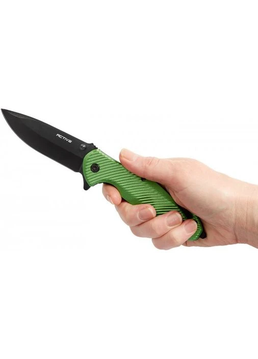 Нож Birdy ц:green, складной EDC-нож, Liner Lock, длина клинка 90 мм, толщина клинка 3 мм Active (396650602)
