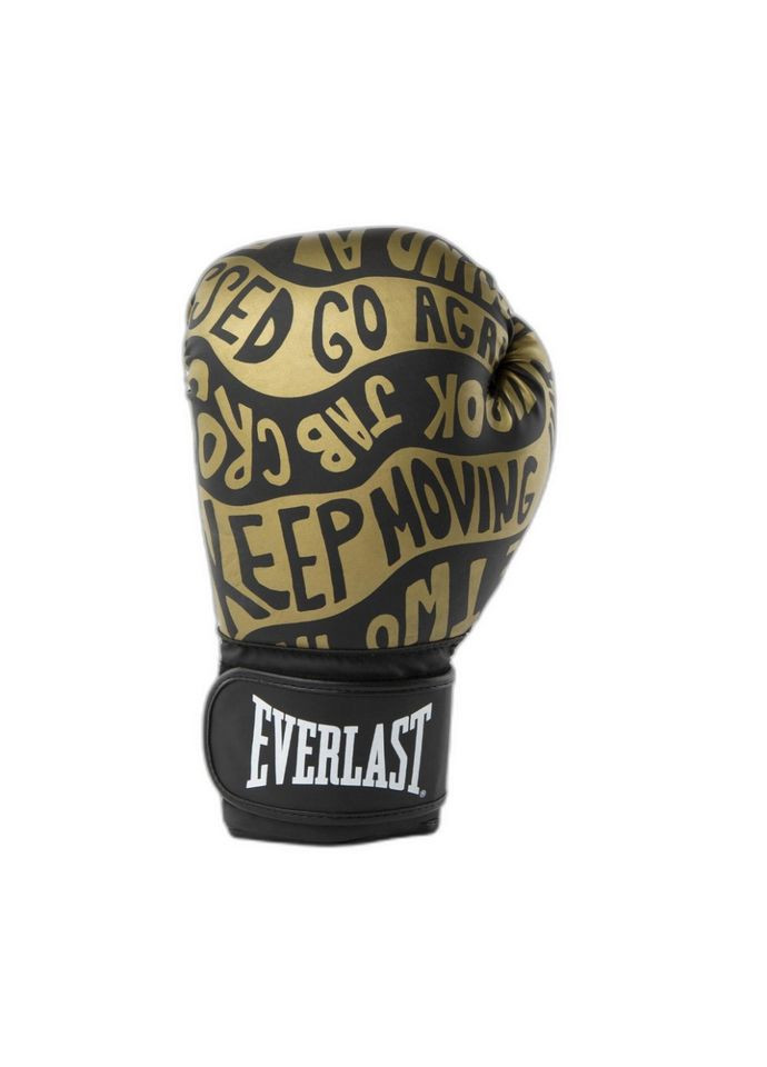 Боксерські рукавиці SPARK BOXING GLOVES 919580-70-8114 чорний, золотий 14 унцій Everlast (328958526)