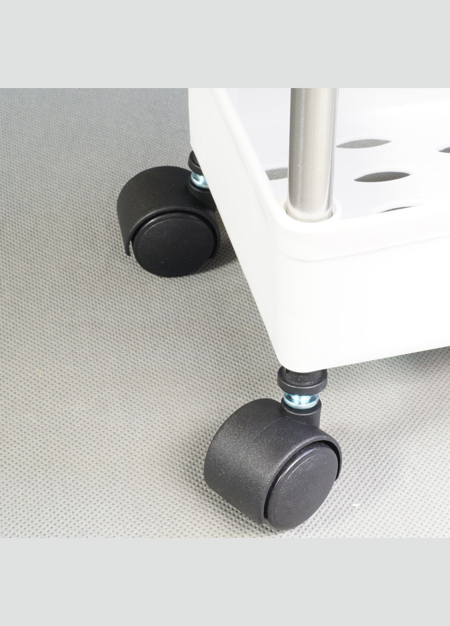 Складная полка для кухни и ванной на колесиках Supretto (297442917)