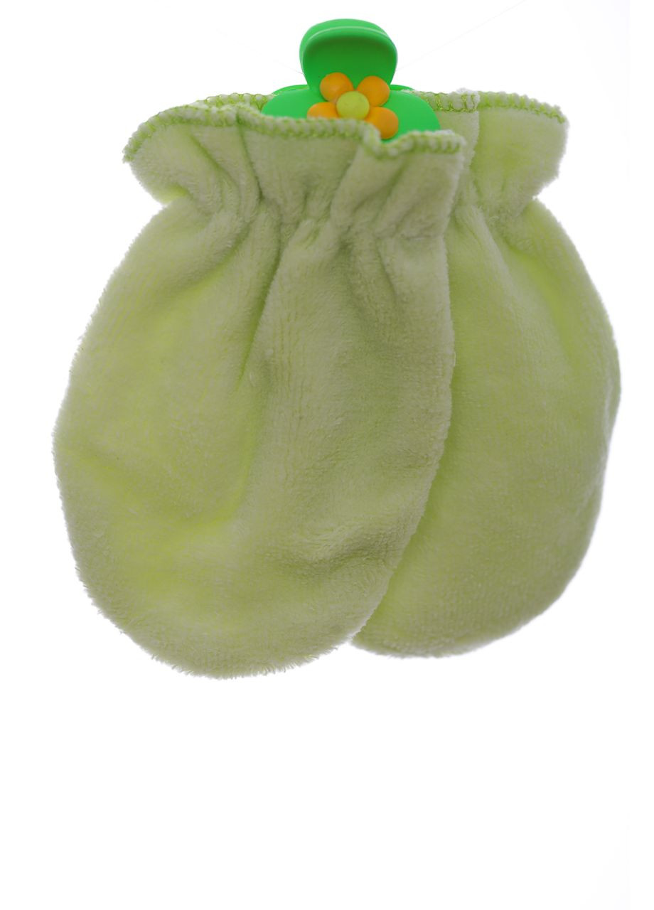 Царапки велюровые на резинке зеленый 56 см (39104) BABYKROHA (297200878)