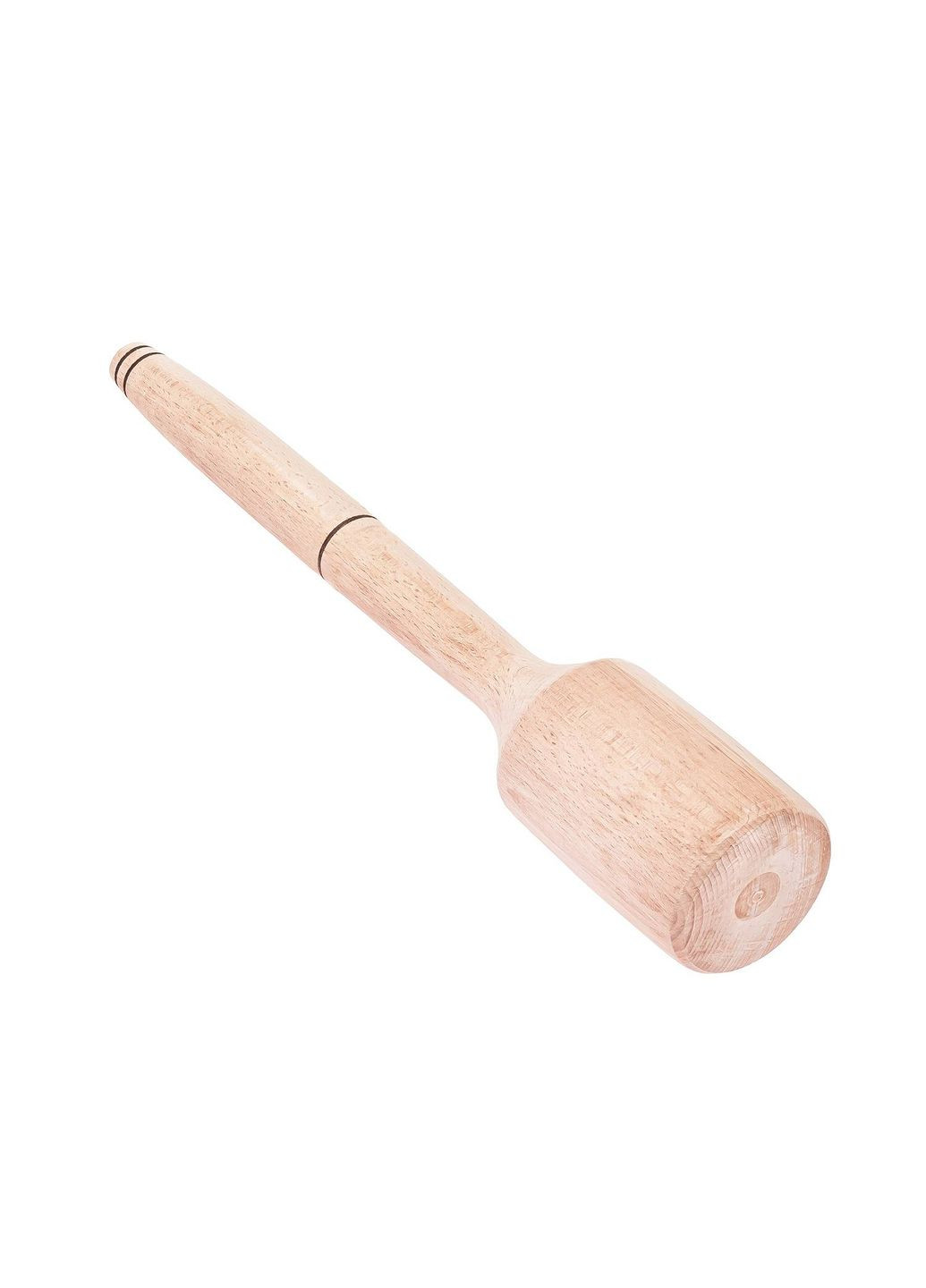 Товкачка картоплем'ялка фігурна велика для картоплі дерев'яна 27 см Woodly (295059479)