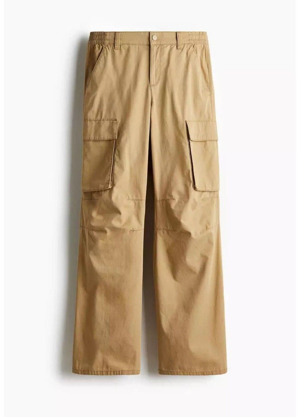 Женские штаны карго Н&М (58290) XХS Бежевые H&M (327913770)