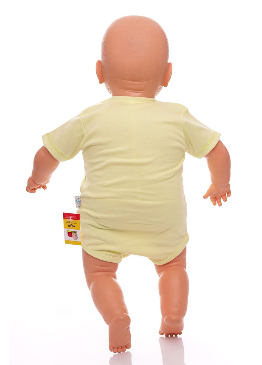 Боди с коротким рукавом для мальчика с галстуком интерлок MiniPapi см (27208) BABYKROHA (297198230)