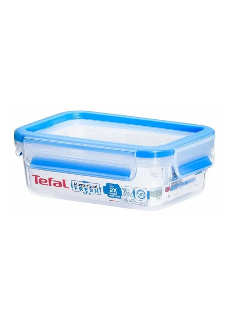 Харчовий контейнер MasterSeal, прямокутний, 550мл, пластик (K3021112) Tefal (385200634)