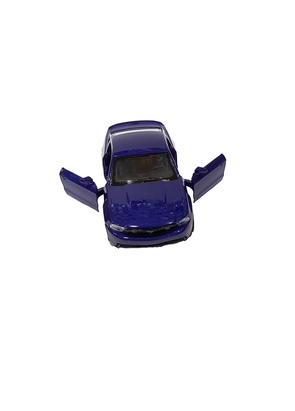 Машина металл 4301, FORD MUSTANG GT 1:43, открывающаяся дверь, в коробке (4897071920841) Синий АВТОПРОМ (299670438)