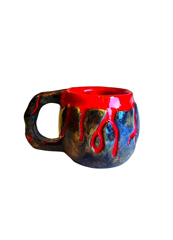 Чашка керамічна "Вогнецвіт" 320 мл PROMSTO (316464808)
