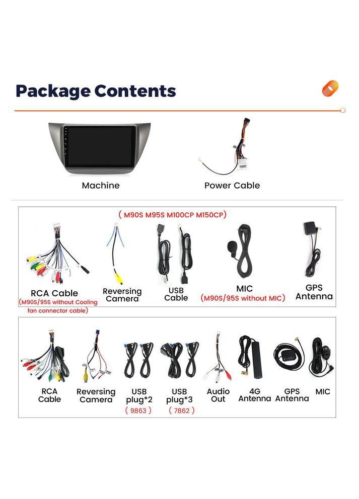 Штатна магнітола Mekede MS Lancer 9 (2000 - 2010) MS 360° 6Gb+128Gb QleD Mitsubishi (352266988)
