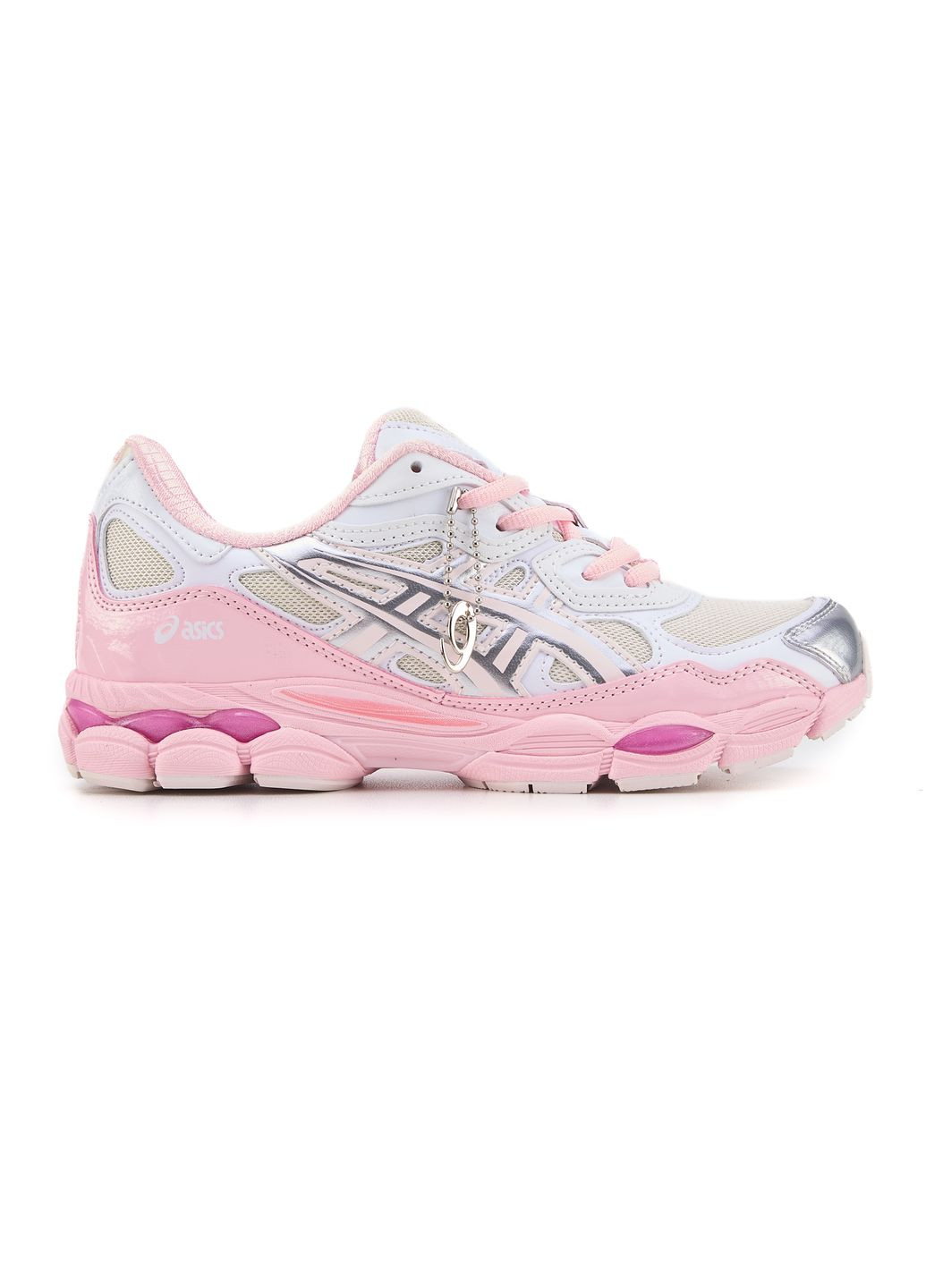 КРОСІВКИ ЖІНОЧІ ASICS GEL-NYC SILVER PINK АСІКС ГЕЛЬ НЮК No Brand рожеві демісезони (367168267)