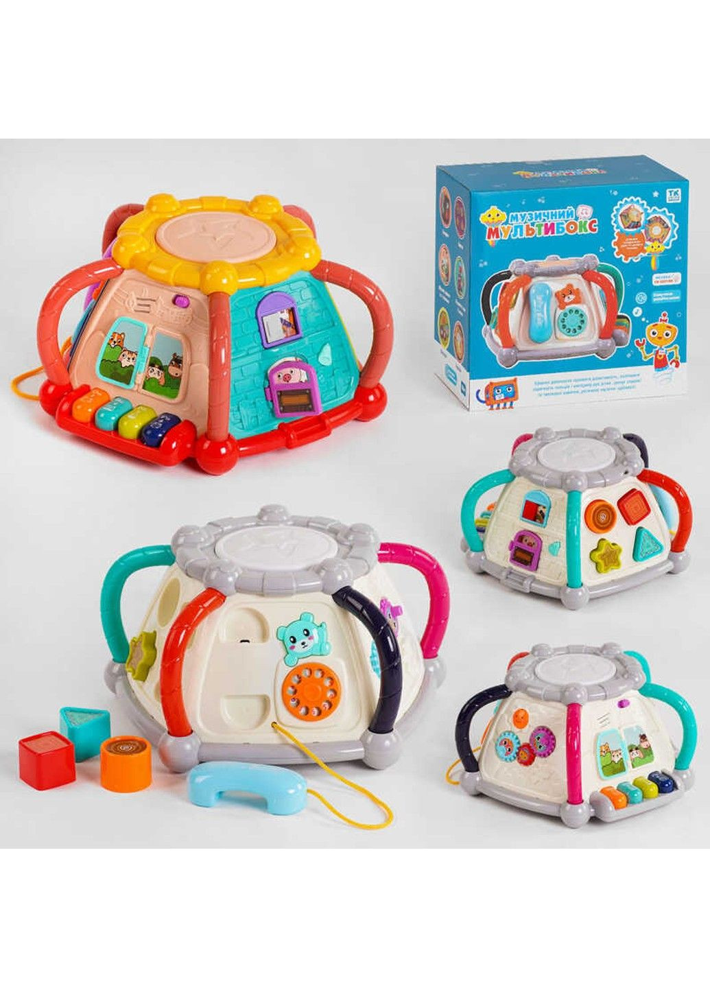 Развивающий музыкальный мультибокс TK Group (322199681)