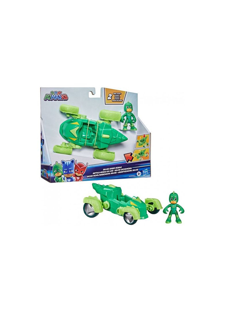 Набір з ігровим транспортом ГЕРОЇ У МАСКАХ - ГЕККОМОБІЛЬ ДЕЛЮКС (з фігуркою та механ. ефектом) No Brand (362421288)