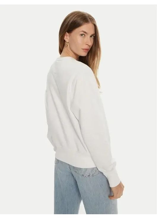 Белый свитшот женский Gucci логотип аппликация (363621443)