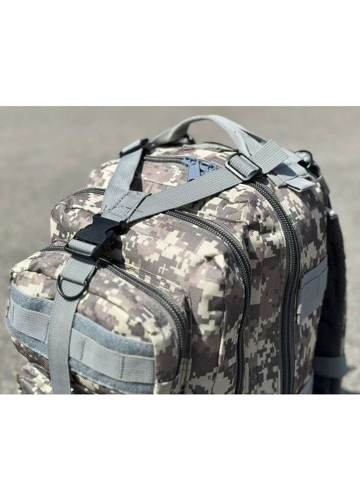 Тактический военный рюкзак пиксель 25 л, армейский рюкзак для охоты и рыбалки No Brand (361669359)