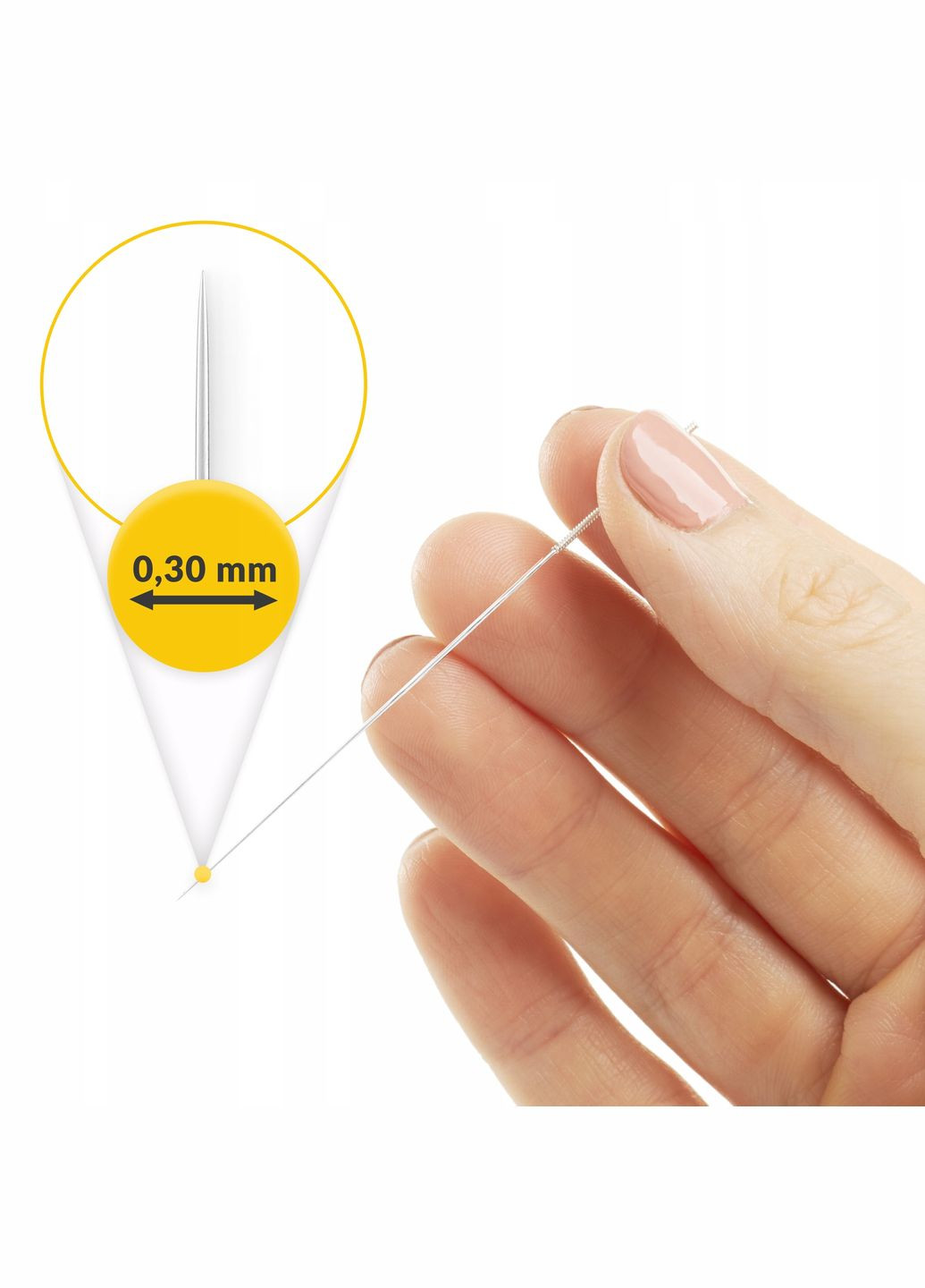 Иглы акупунктурные 0.3 х 50 мм с направляющей 100 шт () 4FIZJO P-5907739318954 (341529037)