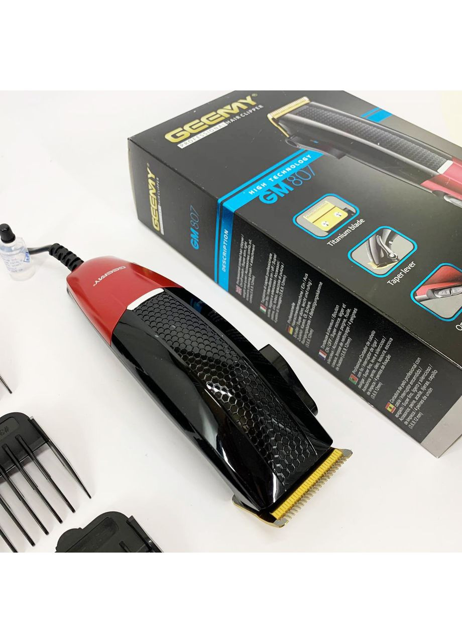 Профессиональная машинка для стрижки волос и бороды GM-807, Хороший PY-715 беспроводной триммер Gemei (351485954)