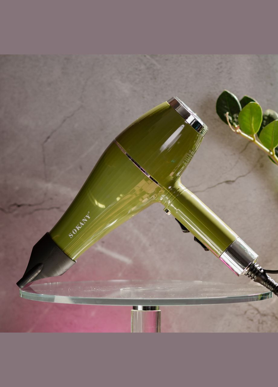 Фен для волосся з концентратором 2000 Вт SK-14006 Sokany (338374708)